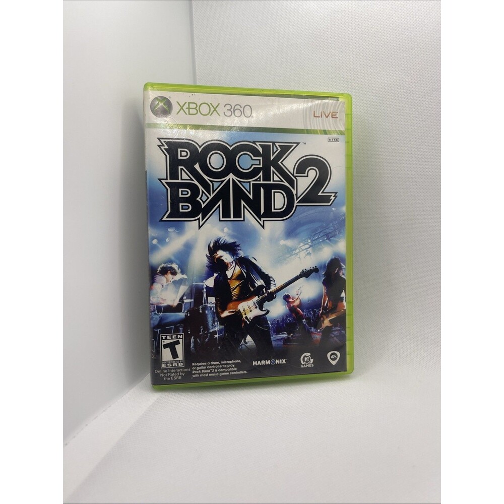 Rock Band 2 (Microsoft Xbox 360, 2008) CIB